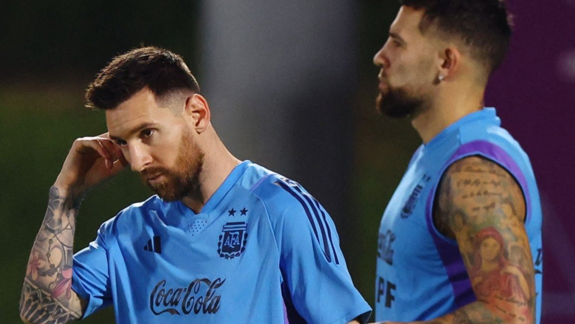 Sin Di María, Scaloni probó dos equipos pensando en Países Bajos