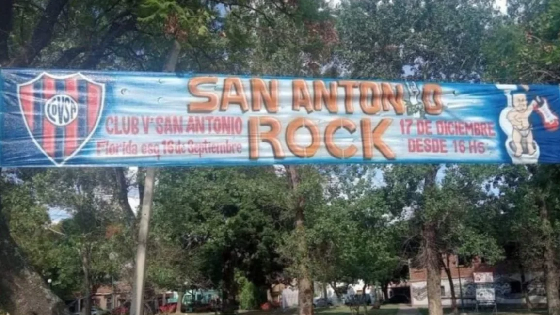El sábado próximo llega el primer “San Antonio rock”