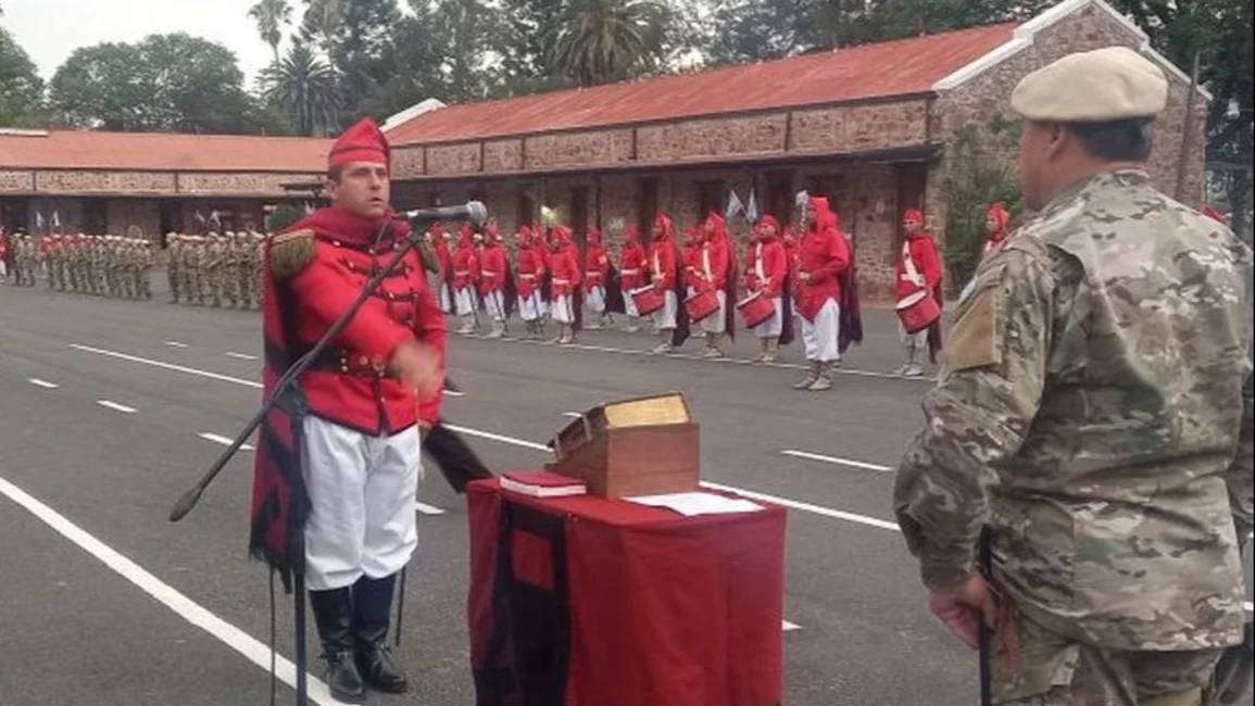Nuevo jefe del Regimiento 