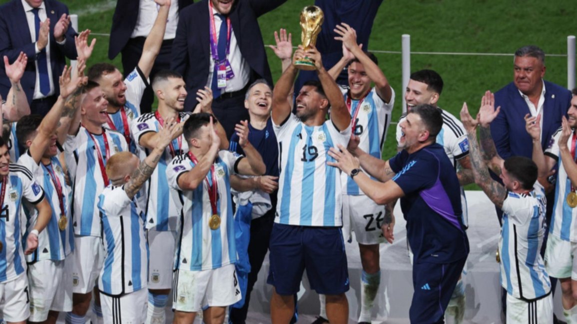 La respuesta del "Kun" Agüero cuando le dijeron que él no había ganado el Mundial