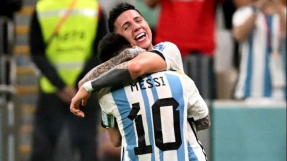 La emotiva carta que Enzo Fernández le escribió a Messi