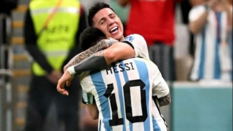 La emotiva carta que Enzo Fernández le escribió a Messi