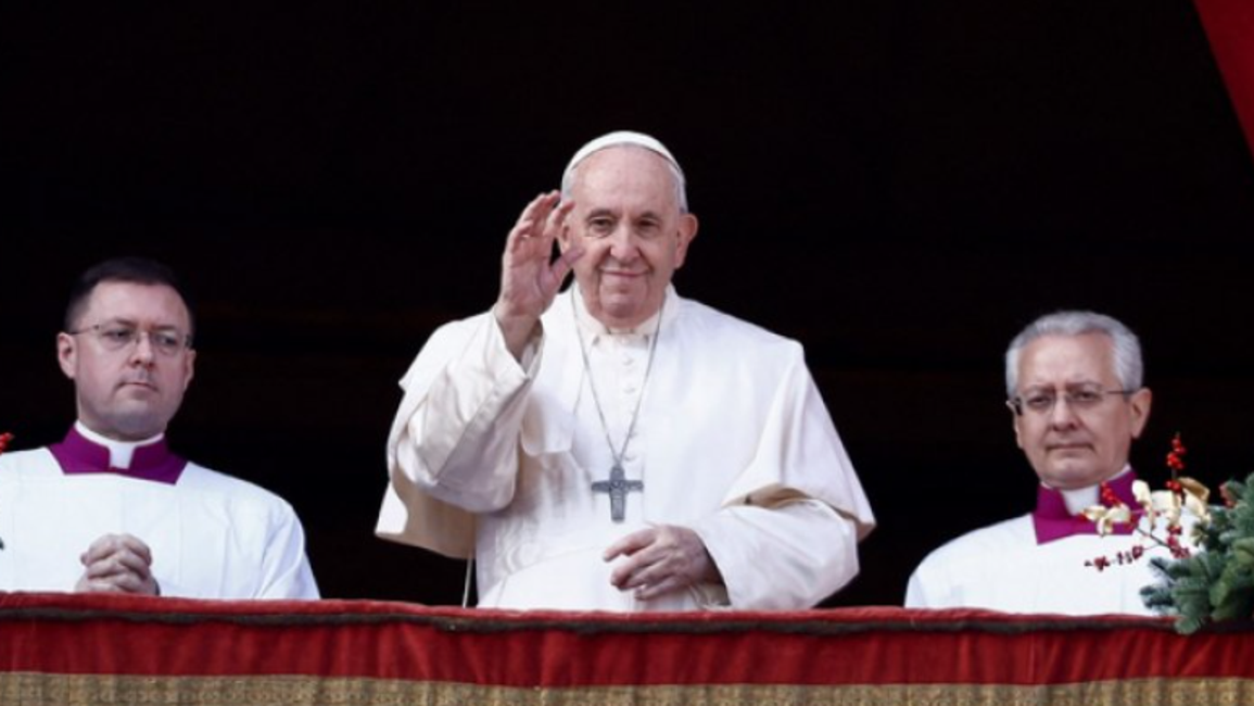 El Papa Francisco volvió a pedir el fin de la guerra en Ucrania en su mensaje de Navidad