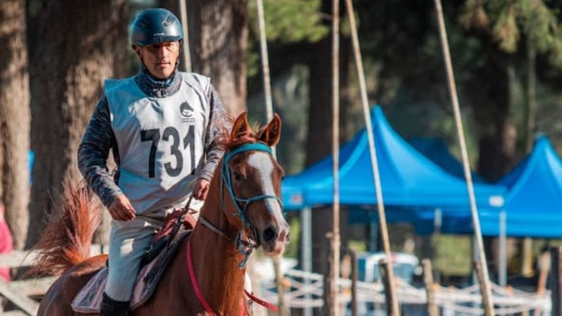 Orquera, un jinete destacado en el Endurance nacional