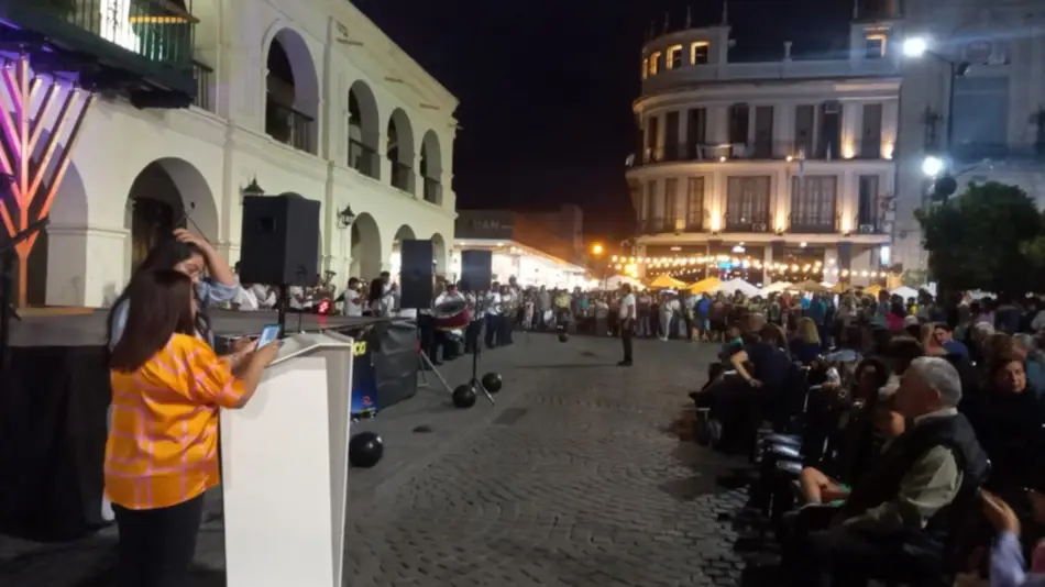 Este año la fiesta de Janucá fue para pedir por la paz