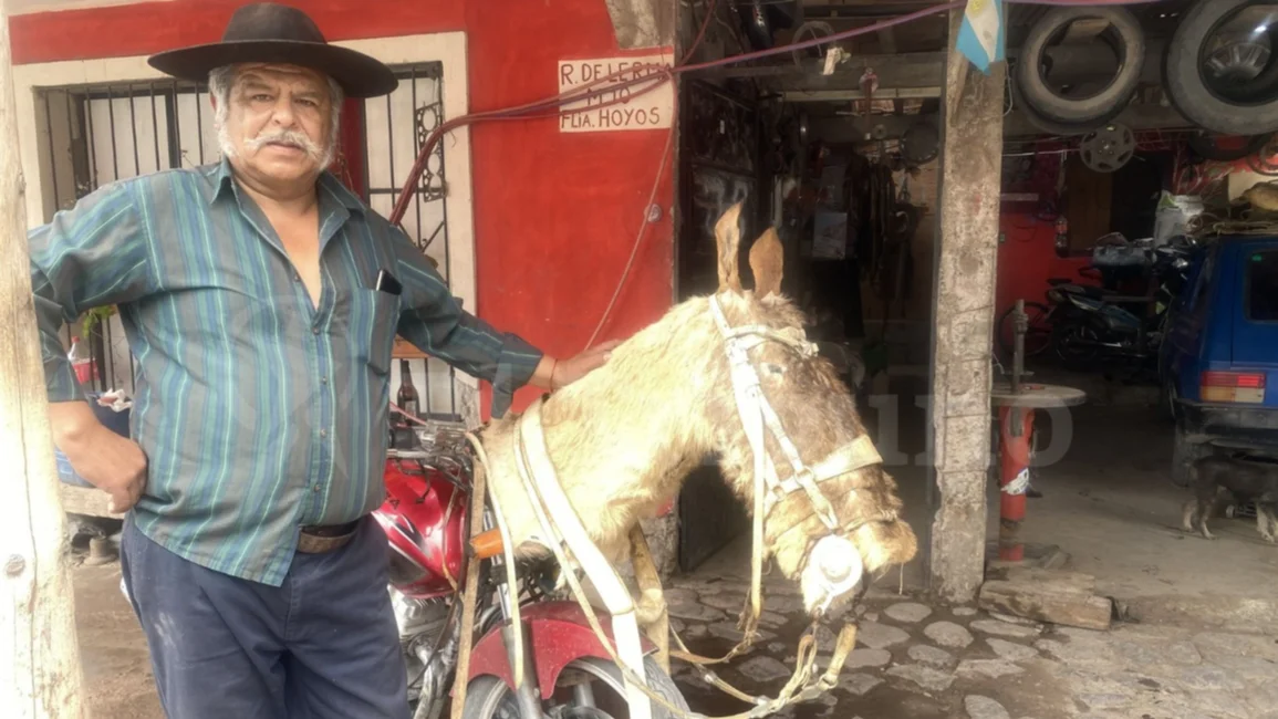 Un gaucho ensilló su moto para "no fallarle a la Virgen"