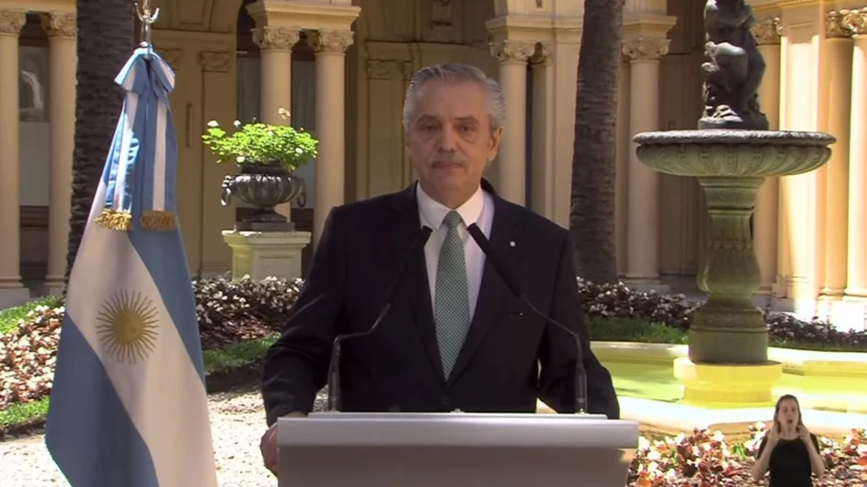 Alberto Fernández por cadena nacional: "Sabemos que no alcanzamos los objetivos"  