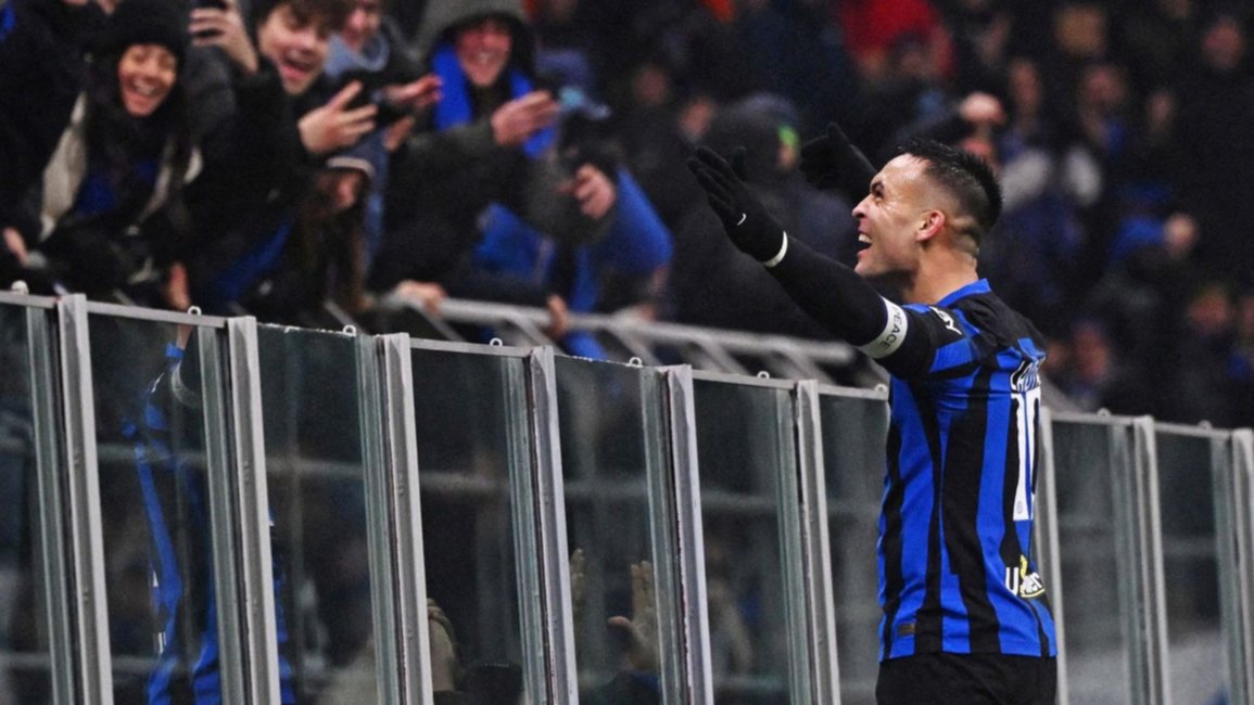 Goleada del Inter, con el sello de Lautaro Martínez