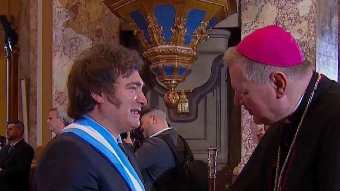 La comunidad interreligiosa junto al presidente Milei
