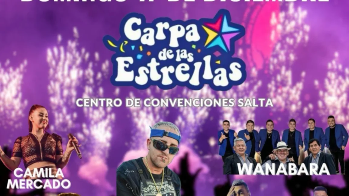 Vuelve la Carpa de las Estrellas: mirá la grilla de artistas para este domingo