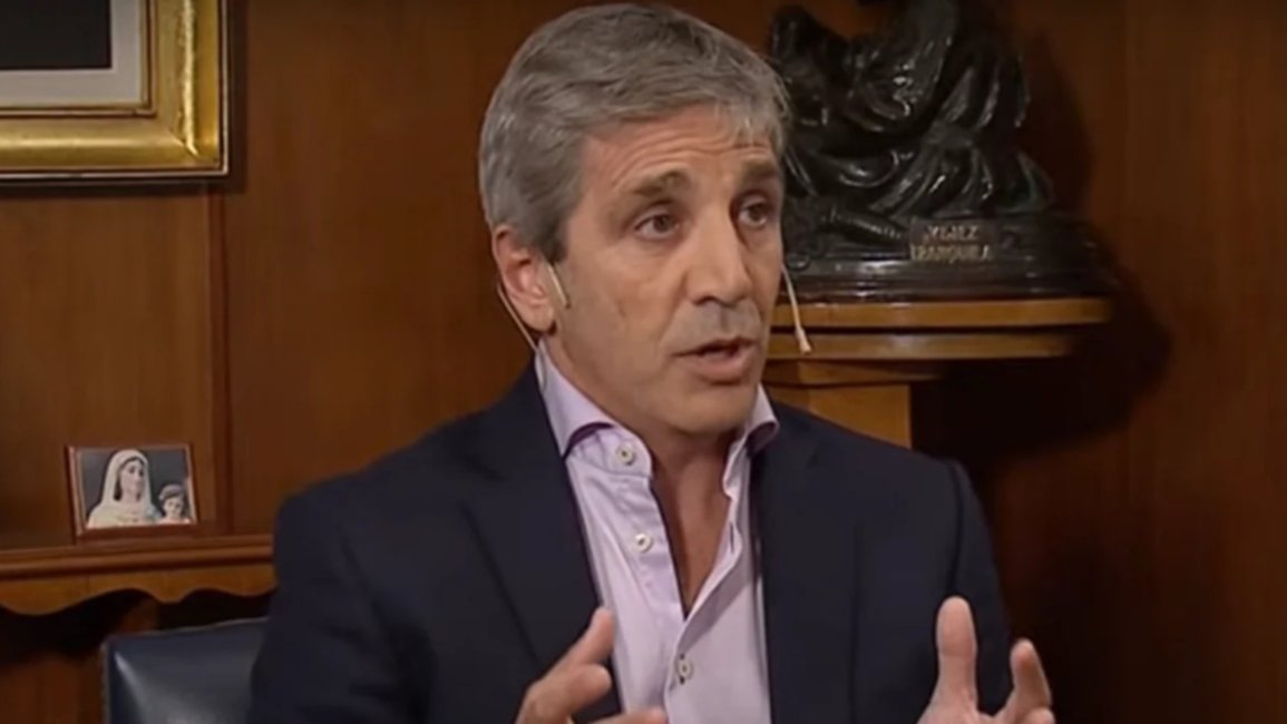 Caputo dijo que la gente recibió "contenta" los anuncios de ajuste de las cuentas