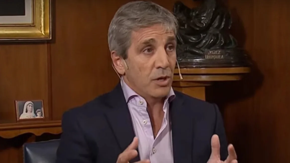 Caputo dijo que la gente recibió "contenta" los anuncios de ajuste de las cuentas