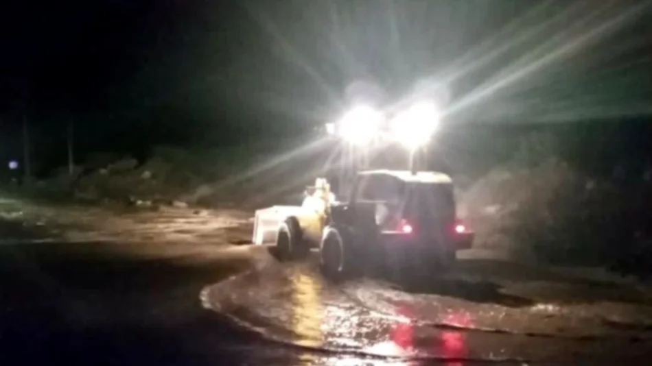 Precaución: desborde de arroyos y acequias sobre las rutas 68 y 40 a causa de las lluvias