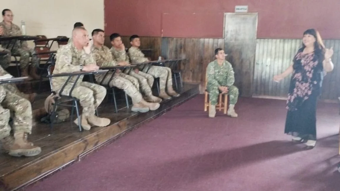 Capacitaron a militares que están ascendiendo al Llullaillaco