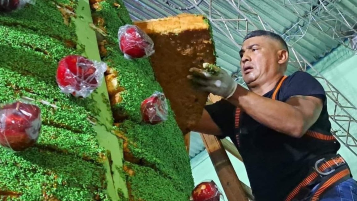 El Carril: el Pan de Navidad Gigante celebró 23 ediciones