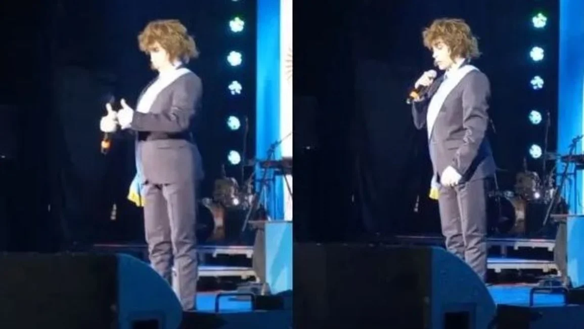VIDEO. Así fue la imitación de Fátima Florez a Javier Milei durante su debut teatral