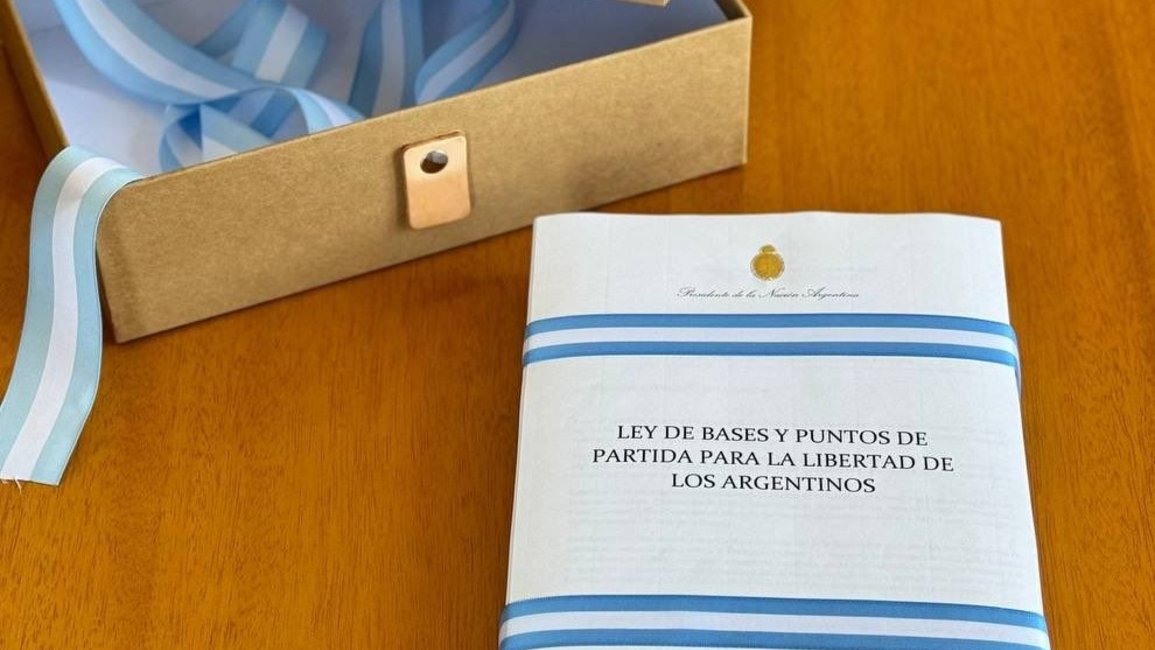 Ley ómnibus al Congreso: más reformas y privatizaciones