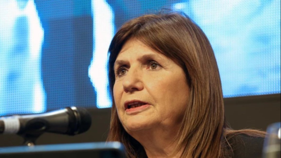 Patricia Bullrich: "Voten la ley, denle un primer cheque en blanco de confianza al Presidente"