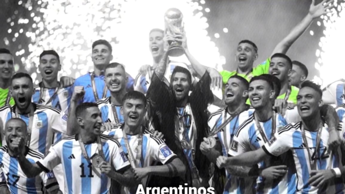 El conmovedor video de la Selección argentina en el cierre de 2023
