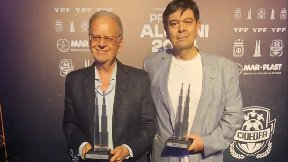 Chibán y Defrancesco ganaron los Premios Alumni de la AFA