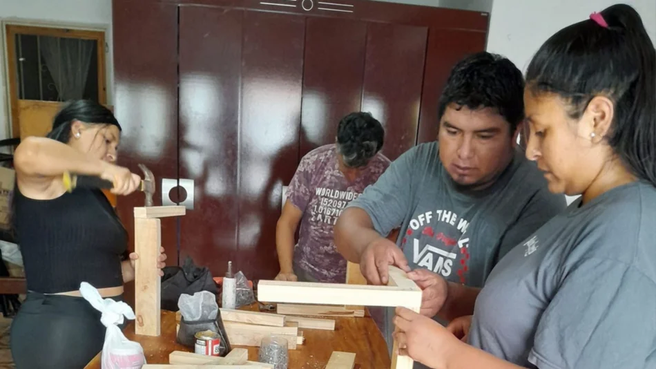 Brindarán en Cerrillos cursos de carpintería y tapicería