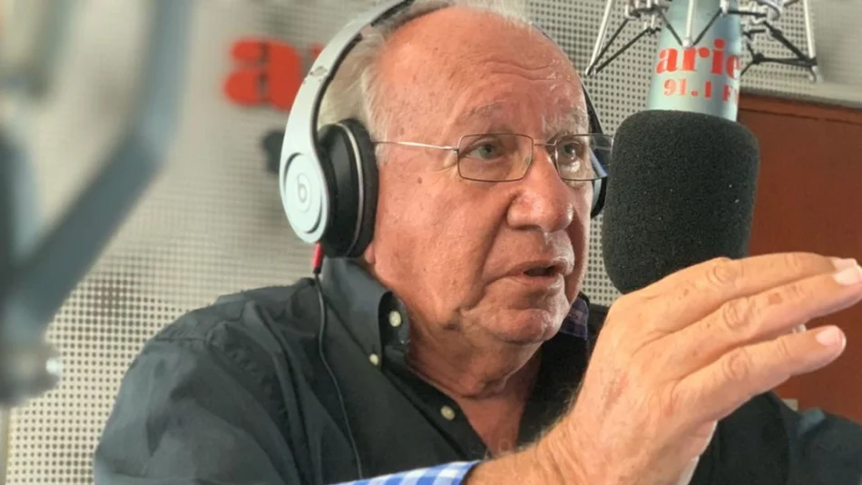 VIDEO. El periodista Mario Peña elude a la justicia en la causa por violencia de género contra Bettina Romero 