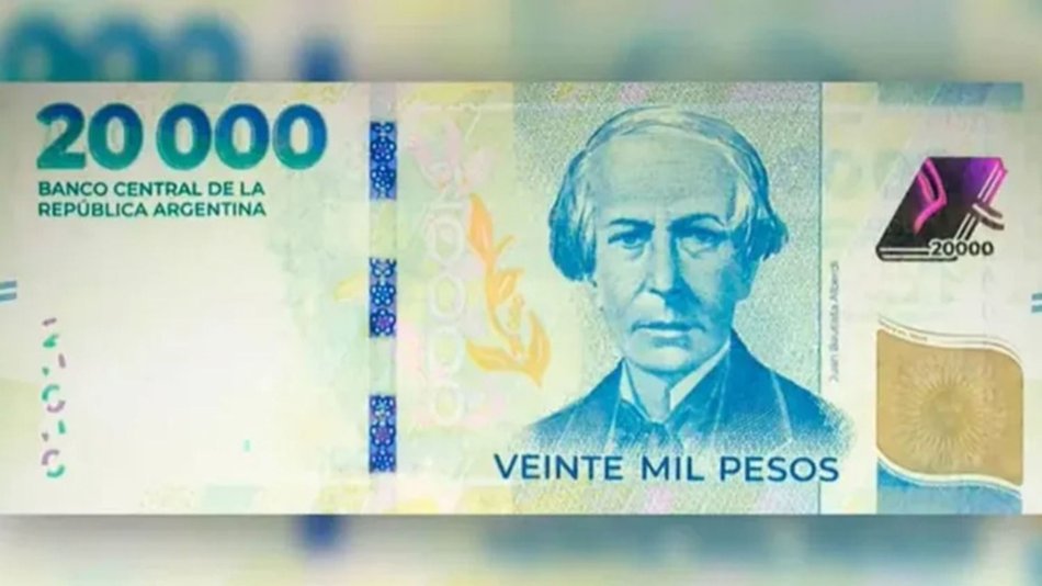 Ya circula el billete de 20 mil pesos y alertan de cómo evitar estafas
