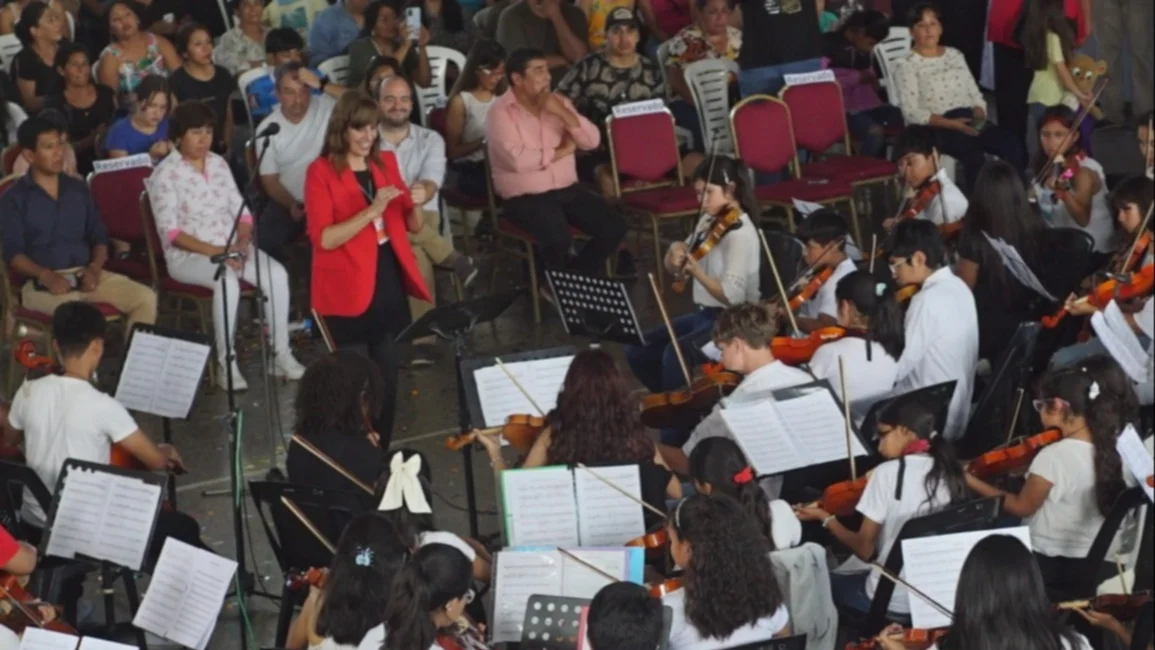 Orquestas y coros participaron de un brillante encuentro federal 