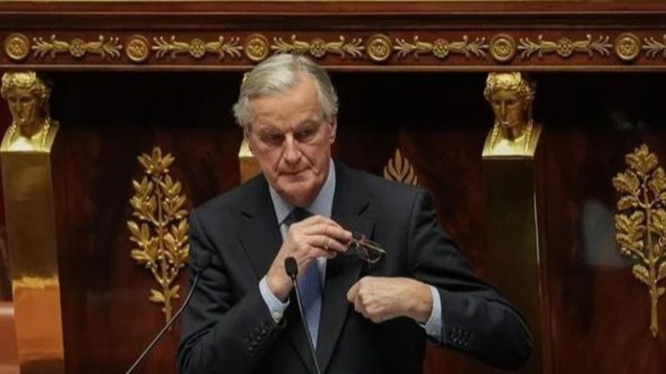 Destituyeron al primer ministro francés Barnier durante una moción de censura