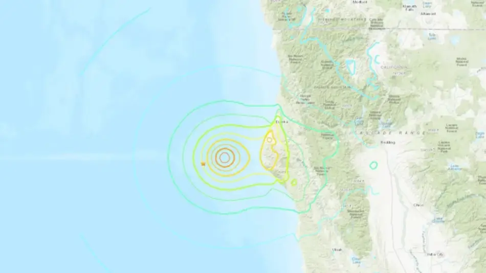 Alerta de tsunami en California por un sismo de 7 de magnitud