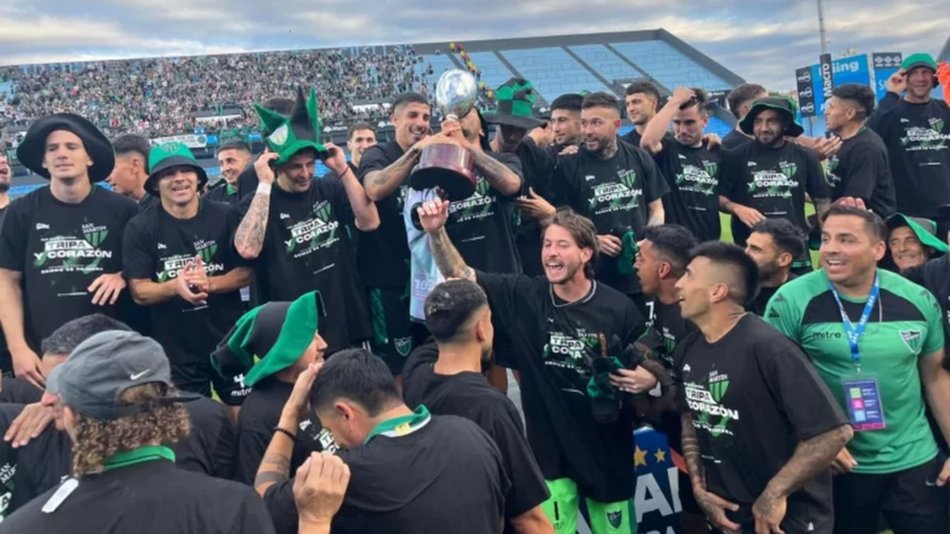 VIDEO. San Martín de San Juan ascendió a la Liga Profesional luego de vencer a Gimnasia de Mendoza en la final del reducido