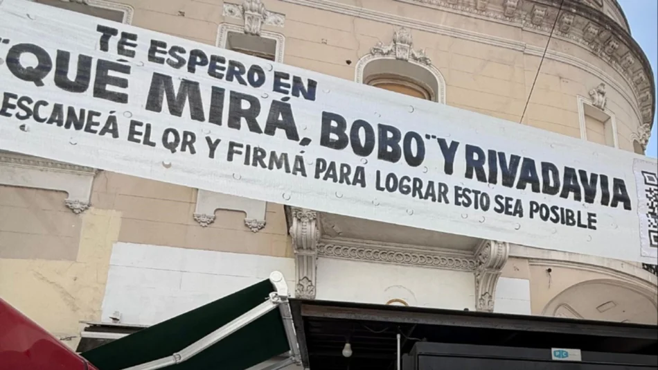 ¿Nos vemos en Qué mirá, Bobo al 2.000? Conocé la insólita propuesta de vecinos de un barrio porteño en homenaje a Messi
