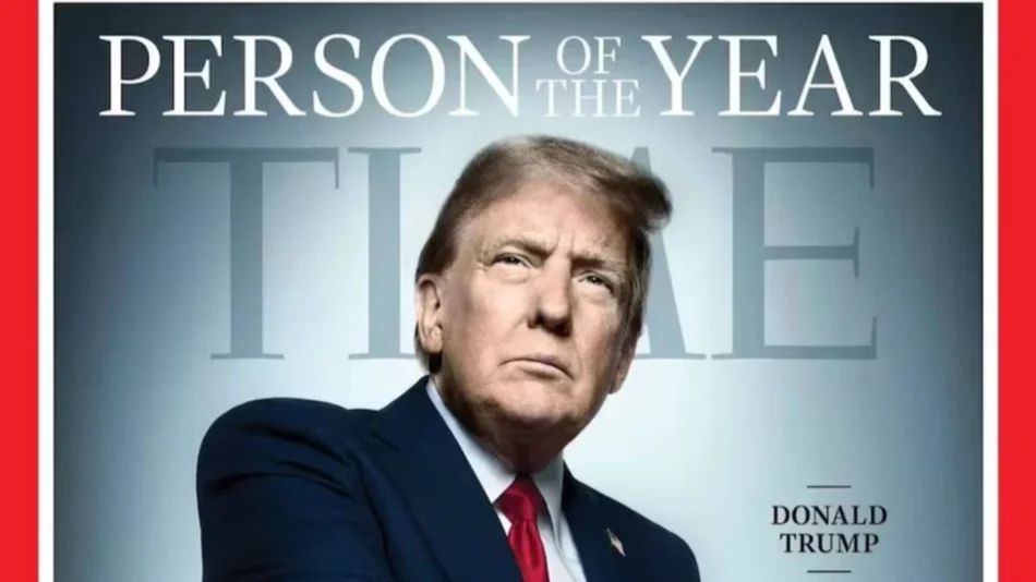Por segunda vez, Donald Trump fue elegido "Persona del año" por la revista Time