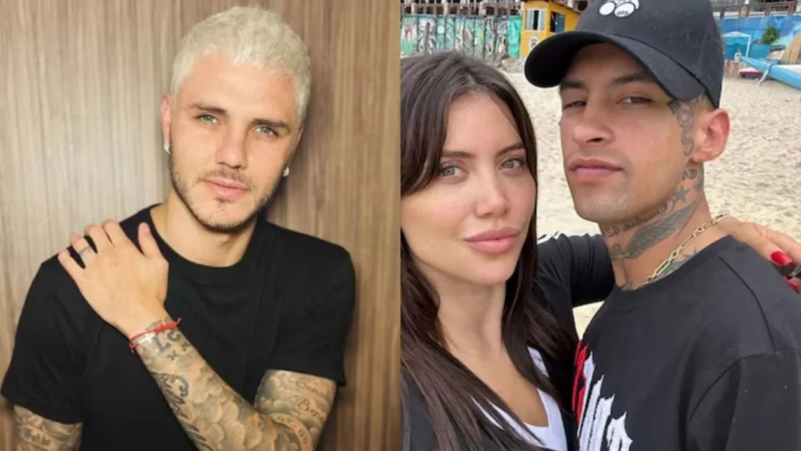 El repudiable comentario racista de Mauro Icardi hacia L-Gante en un chat con Wanda Nara