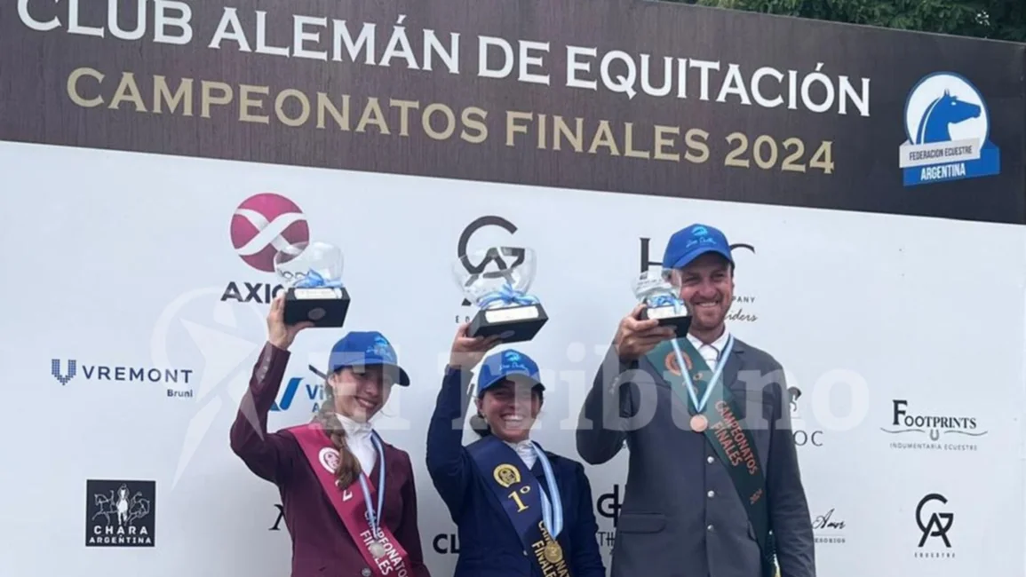 Orgullo para Salta: Santina Giaroli Elizalde la “amazona” que se consagró campeona nacional de equitación