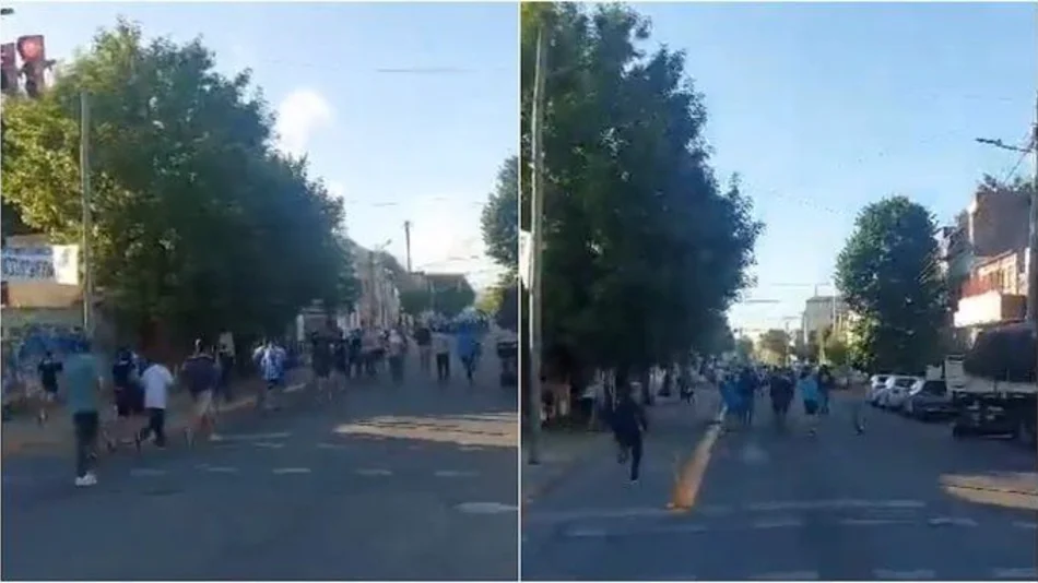 VIDEO. Incidentes en las elecciones de Racing: tiroteo entre barras en las inmediaciones del estadio