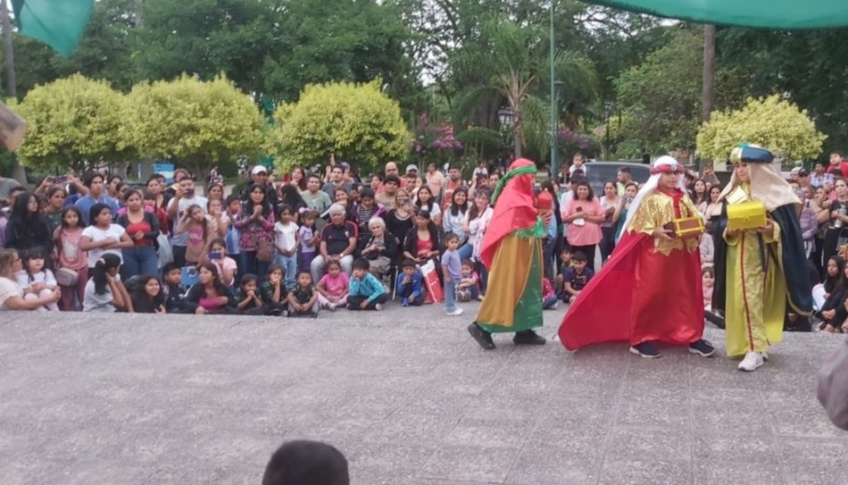 El pesebre viviente de los chicos de Catequesis cautivó a Cerrillos