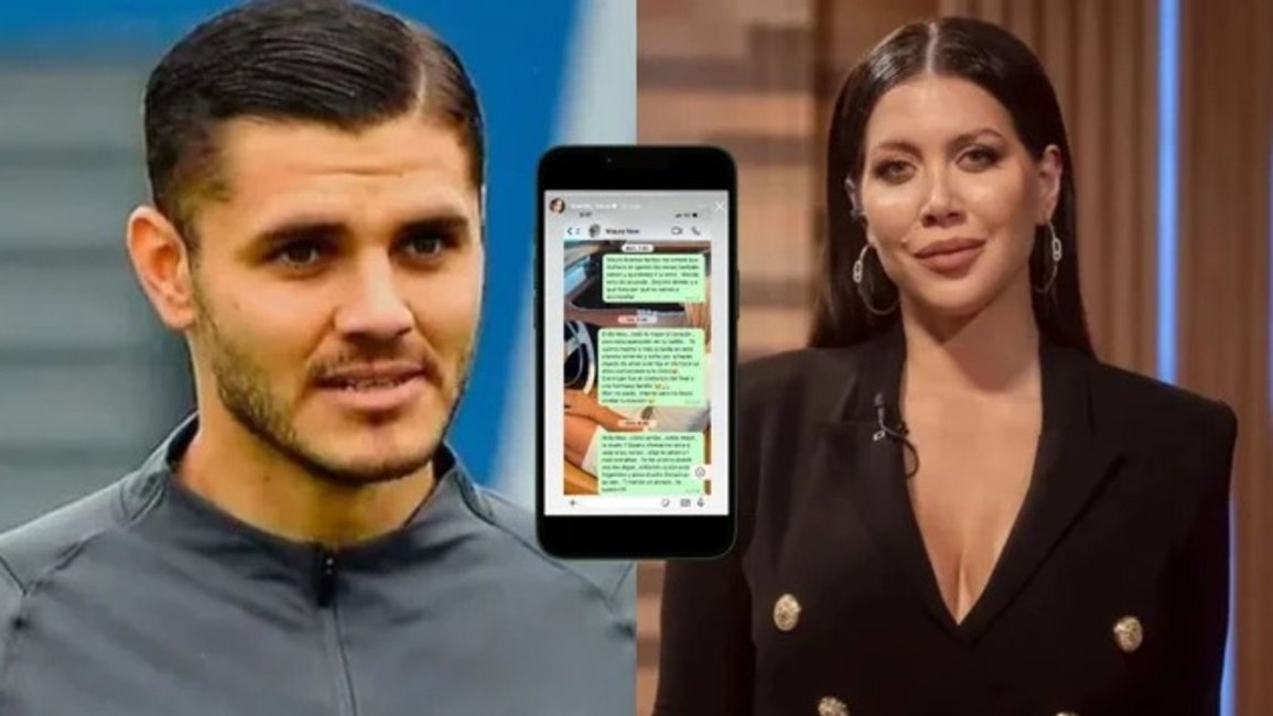 Wanda Nara publicó un chat entre Mauro Icardi y su mamá: "Intentó, pero no logró olvidar tu traición”