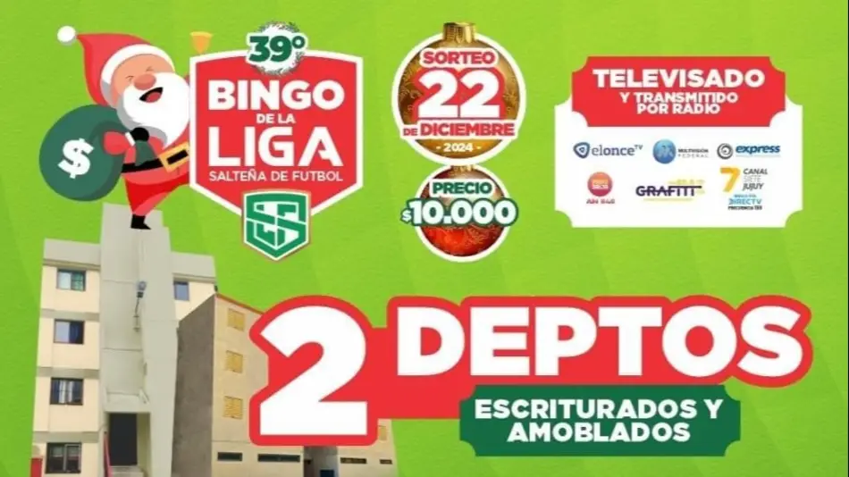 Hoy llega el Papá Noel de la Liga Salteña de Fútbol