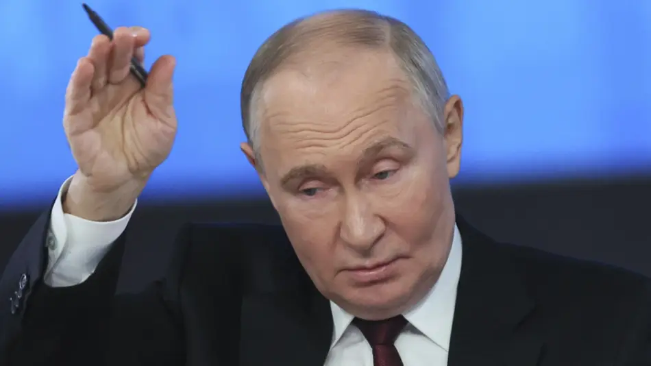 Putin dijo que la guerra en Ucrania seguirá en el 2025