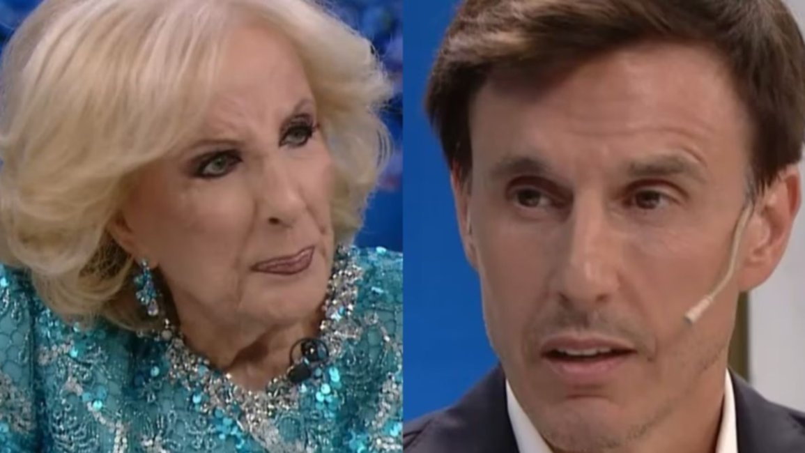 Tenso cruce entre Mirtha Legrand y García Moritán