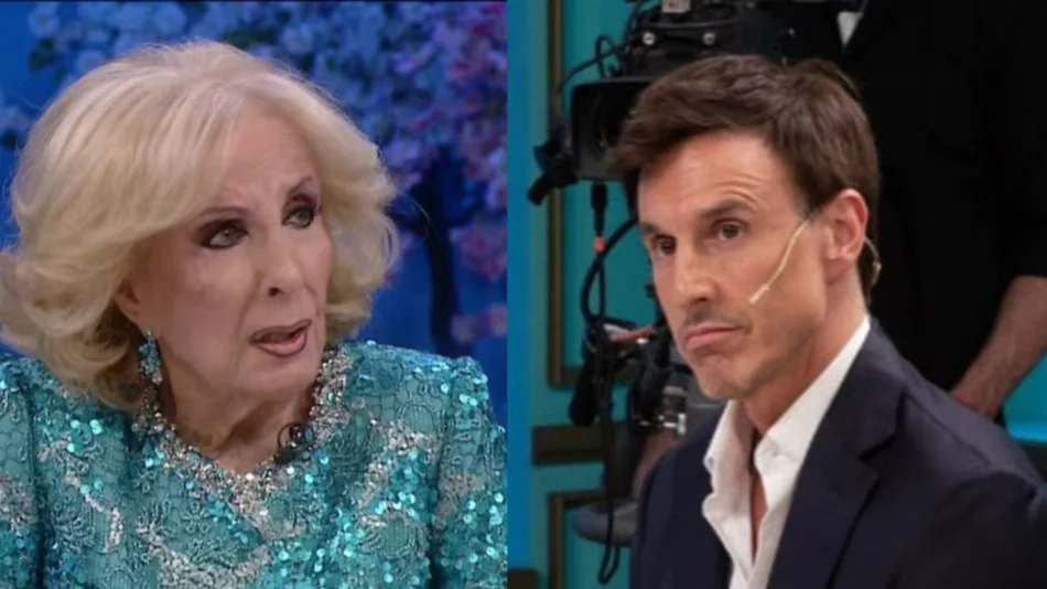 VIDEO. La inteligencia artificial recreó la pelea entre Mirtha Legrand y Roberto García Moritán