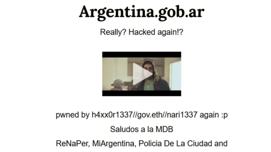Qué dijo el gobierno de Javier Milei sobre el hackeo a Mi Argentina