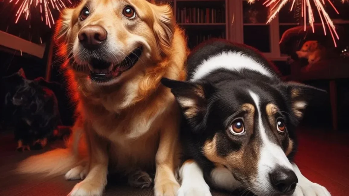Cómo cuidar a las mascotas de la pirotecnia en Año Nuevo: cinco consejos