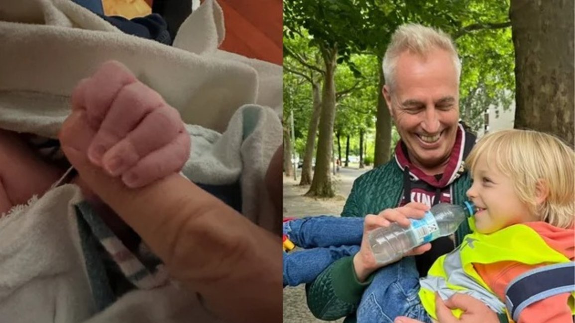 Marley fue papá por segunda vez: cómo fue el nacimiento de Milenka
