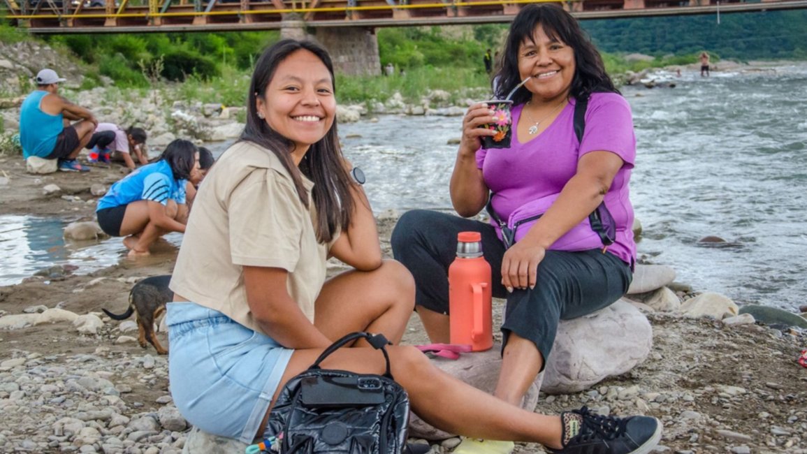 Un finde ideal para disfrutar del río, mates y charlas