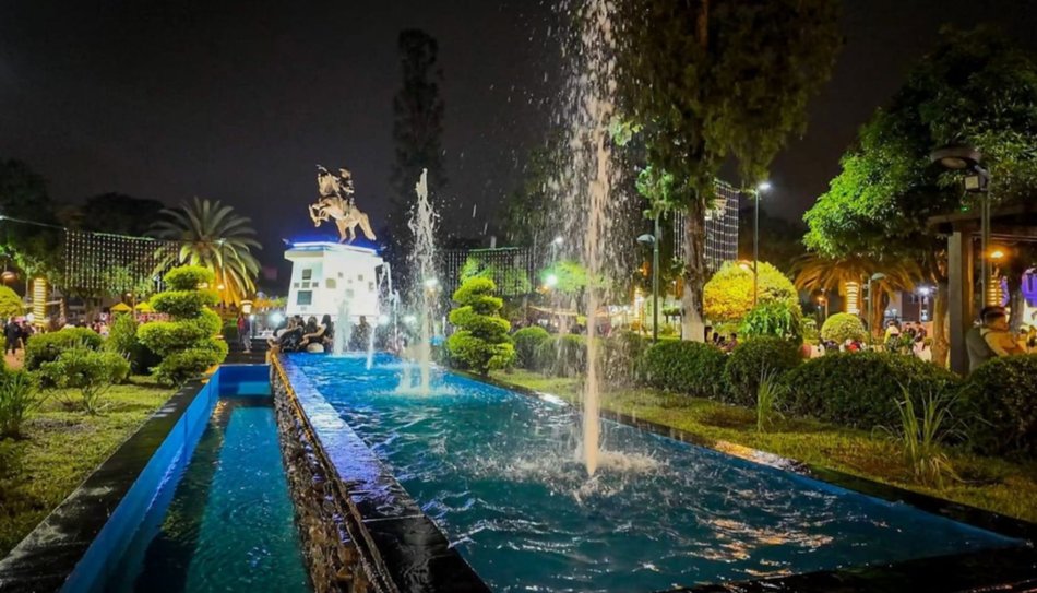 Para los tartagalenses, la plaza San Martín es la más linda de todas