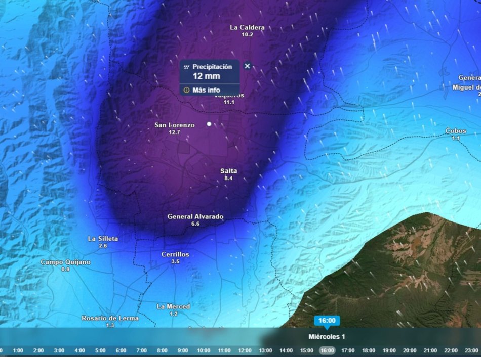 Clima en Salta: brindis adentro o brindis afuera, mirá lo que dice el pronóstico para Año Nuevo