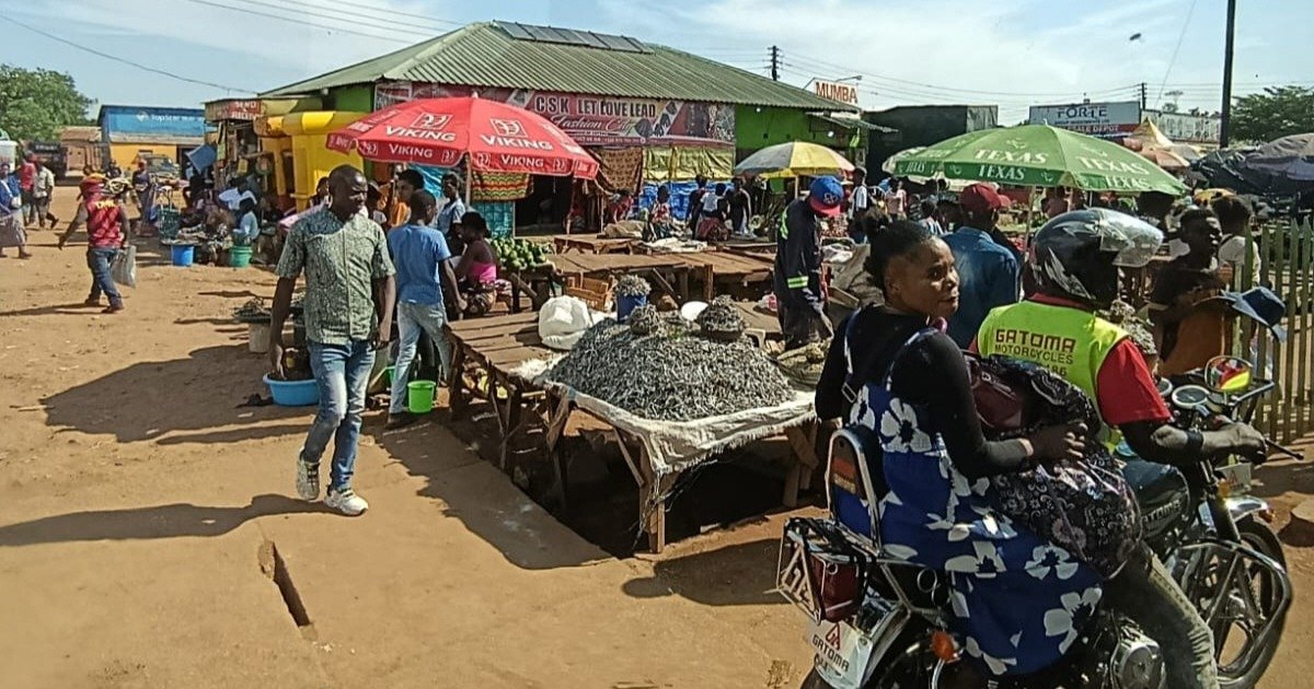 El mercado interminable que marca la llegada a Solwezi y define su ritmo
