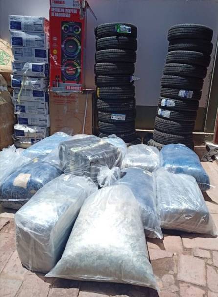 Desmantelan un cargamento millonario de contrabando en la Ruta Provincial 5